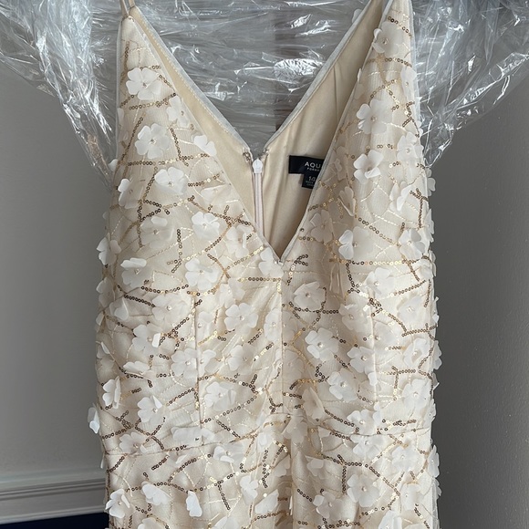 Aqua formal dress - Picture 4 of 11